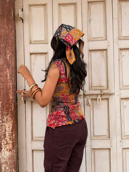 Rangrez patch Top