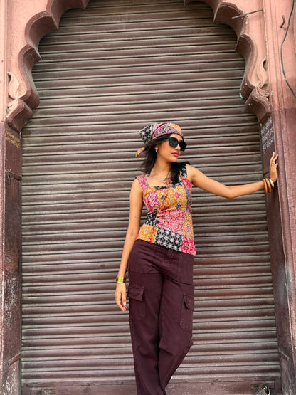 Rangrez patch Top