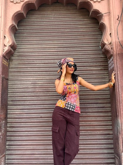 Rangrez patch Top